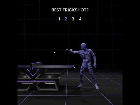 Best Table Tennis Trickshot🏓