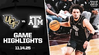 UCF vs. Texas A&M Game Highlights | 2025-26 Big 12 Men's Basketball