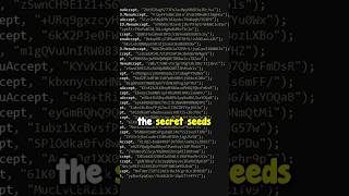 Why don't we have ALL of the 1.4.5 Secret Seeds yet?