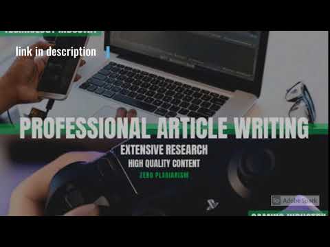 I will write SEO optimized gaming and technology articles
