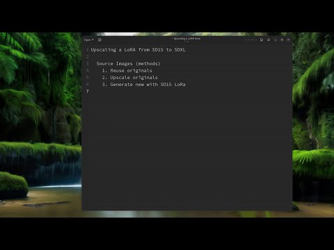 Upscale SD 1.5 LoRA to SDXL 1.0