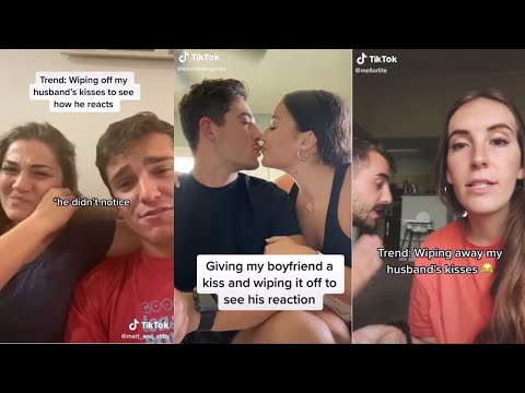 Wiping Away Your Spouse's Kisses To See Their Reaction | Funny