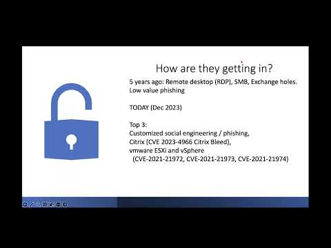 Ransomeware: Avoidance & Recovery