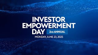 Investor Empowerment Day 2025 | Full Event