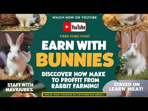 Discover how you can make money in rabbits with no time with huge market let's start totally free