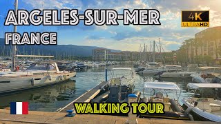 ARGELES-SUR-MER, France 🇫🇷 - Walking in the PORT