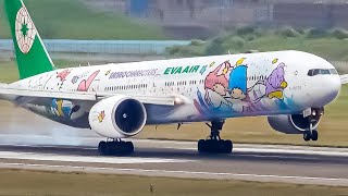 🇹🇼✈️30 Minutes GREAT TAIPEI Plane Spotting (TPE/RCTP)