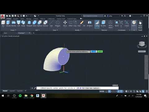 Setting Up 3D Osnap in AutoCAD 2020