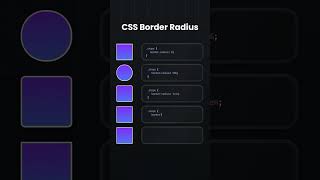 learn CSS border radius #coding #frontendcourse #webdesign #webdevelopment #programming #shorts