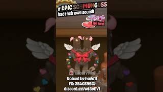 EPIC SCHMOOCHLE - Seasonal Undercroft (Season of Love Seasonal) [My Singing Monsters] #shorts