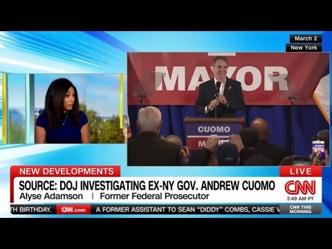 DOJ investigating Andrew Cuomo; P Diddy trial latest | CNN ‘This Morning’