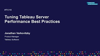 Tuning Tableau Server | Performance best practices