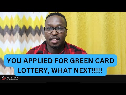 YOU APPLIED THE GREEN CARD LOTTERY||  WHAT SHOULD YOU BE DOING  WHILE WAITING FOR RESULTS