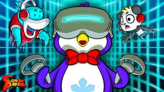 Stuck in VR for 24 HOURS! Can Combo and Gil save him??