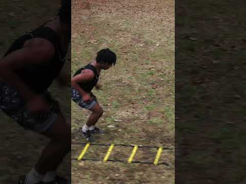 Insane Weighted Vest Ladder Drills