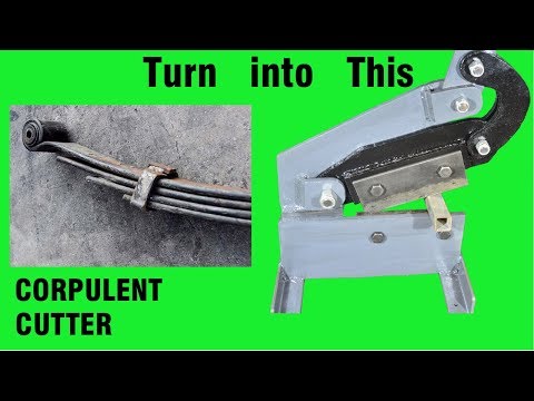 Leaf Spring HACK - Metal Cutter