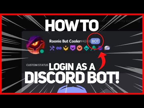 How to Log into a BOT ACCOUNT in Discord!!!! (2020 Updated)