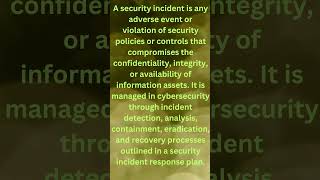 Managing Security Incidents #python#quiz #pycoders