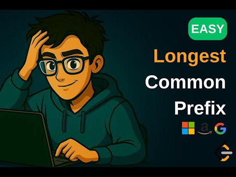 Longest Common Prefix - Java Solution (LeetCode)