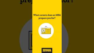 What careers does an MBA prepare you for? #mba #mbacareers #mbajobs #mbaprofessions #mbaroles