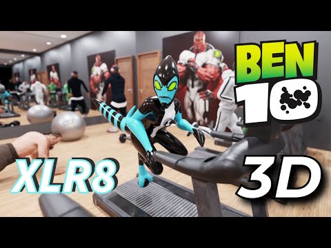 XLR8 Was Found Practicing in the GYM | BEN-10 Classic 3D