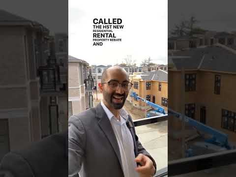 HST rebates for primary residence vs rental properties