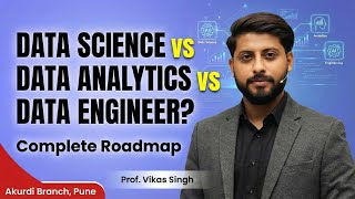 Introduction | Data Science vs Data Analytics vs Data Engineer | Roadmap by Vikas Singh 