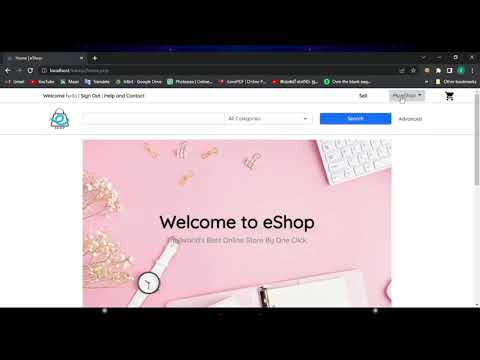 Design a responsive seller's store page using HTML, CSS, JavaScript and Bootstrap