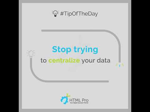 To BE Data Centralized or Not To BE?
