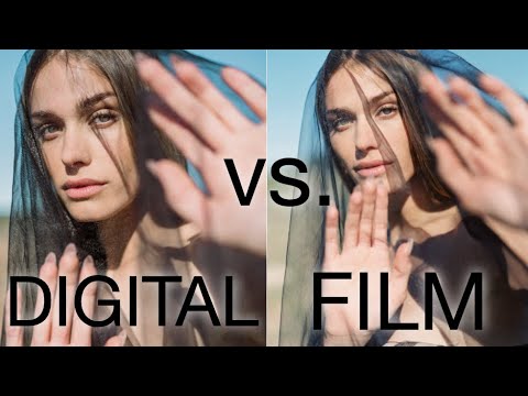 How to Match Digital to Film Photos | Lightroom Editing Tutorial | Harsh Light | Wedding Photography