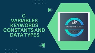 C Programming   III #variablesinc #keywords #cprogramming #datatypes #datatypesinc