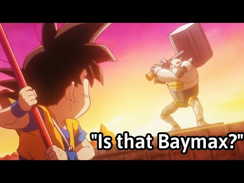 Goku vs Tamagami 3 is PEAK Dragon Ball!