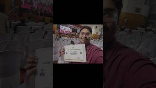 My IITM BS Data Science Degree Convocation at Paradox 2025 | Raja Babu IIT Madras #iitm_bs_2025