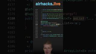 Dissecting the Default Stream.toList() Implementation #java #shorts #coding #airhacks