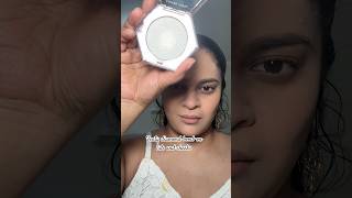 Fenty diamond bomb highlighter on cheeks and eyes #fentybeauty #diamond #bomb #diamondbomb #shine
