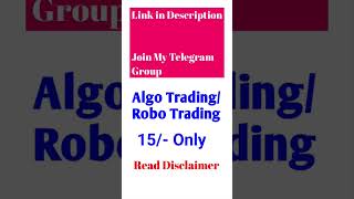 Algo Trading 15 only | Robo Trading 15 only | Tradetron Sign Up #algotrading #robotrading #tradetron