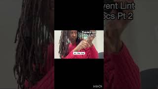 How to Prevent Lint Buildup in Locs #loclife #locs #loctips