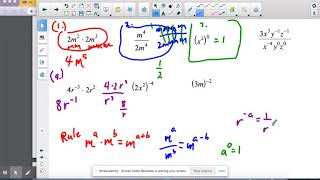 some exponent examples