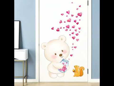 Love Bear wall stickers are here, let us decorate your home!