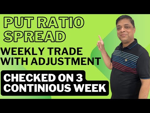 Put Ratio Spread Weekly Trade With Adjustment Checked On 3 Continuous Week