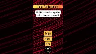 Let's Dive into Force Analysis!