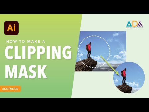 How to Make a Clipping Mask in Adobe Illustrator
