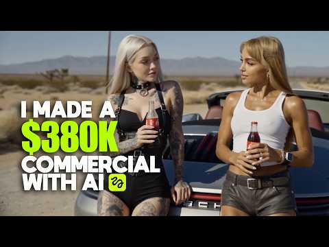 I Made a $380,000 Coca-Cola Commercial With AI | The Future of Advertising