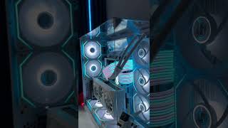 cold theme 🥶🥶 #gaming #setuptour #clean #gamingsetup #setup #games #gamer #tech #techtok #setup