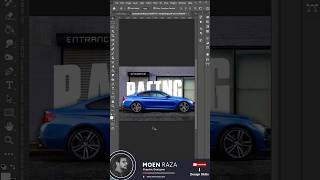 Racing Car | Photoshop tutorial | by design skills #shorts #photoshop