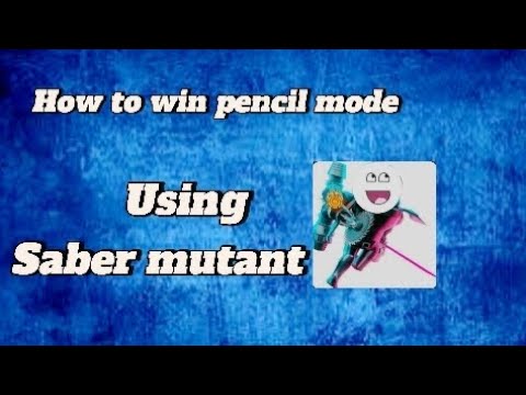How to win pencil mode at ttd using saber mutant toilet #toilettowerdefense #roblox