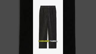 THE HISTORY OF CORDUROY