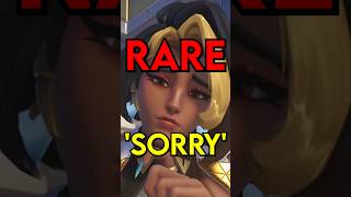 DOMINA Has A RARE 'Sorry' VOICELINE In Overwatch #shorts #overwatch #overwatch2 #ow2 #ow