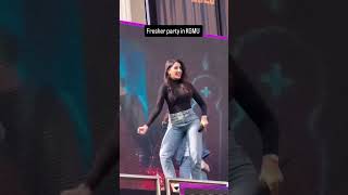 Fresher party in KGMU । #KGMU।#norafatehi #nora #freshers #fresherparty