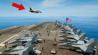 Venezuela F-16 DIVES TOWARD US Aircraft Carrier — Then THIS Happened…